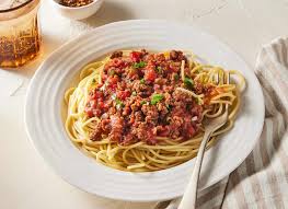 Spaghetti with meat